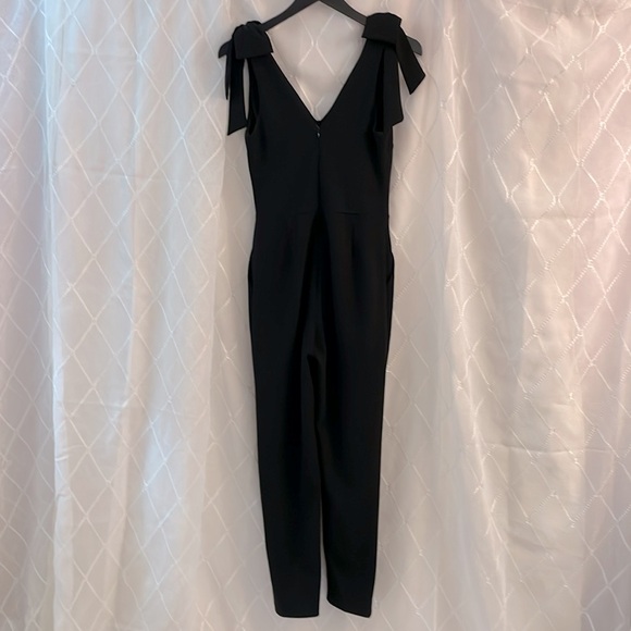 Love…ady Black Bow-strap Jumpsuits Size Small - Picture 5 of 8
